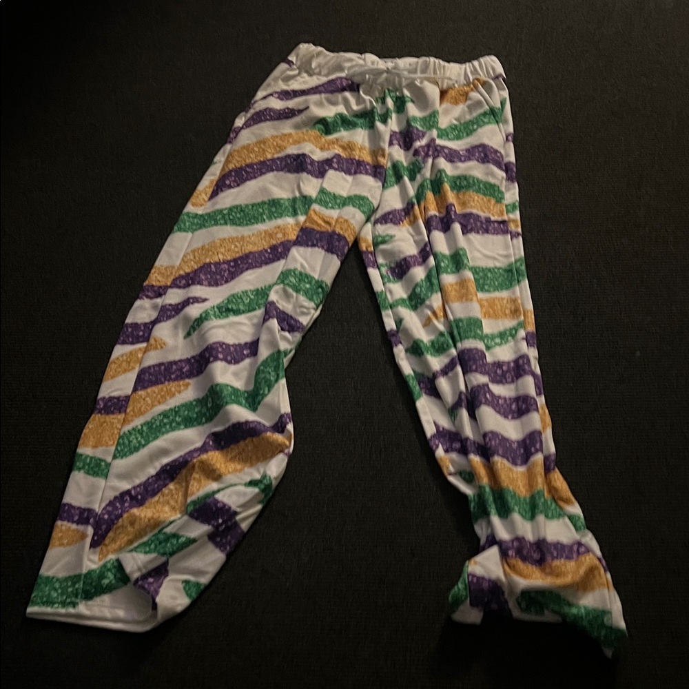 Colorful Striped Kids Pajamas